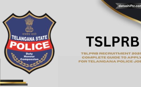 TSLPRB Recruitment 2025: Complete Guide to Apply for Telangana Police Jobs