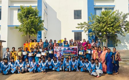 बेटी बचाओ बेटी पढ़ाओ अंतर्गत वीरांगना दिवस का आयोजन